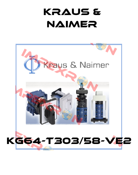 KG64-T303/58-VE2 Kraus & Naimer