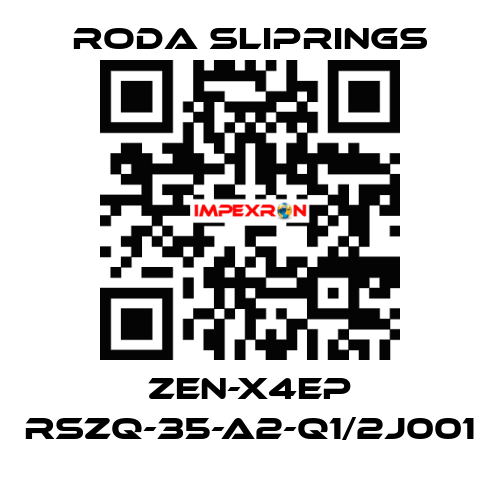 ZEN-X4EP RSZQ-35-A2-Q1/2J001 Roda Sliprings