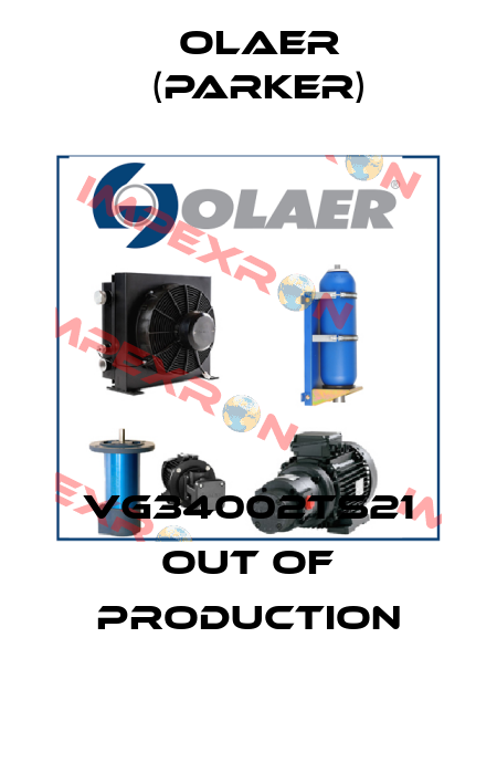VG34002TS21 out of production Olaer (Parker)
