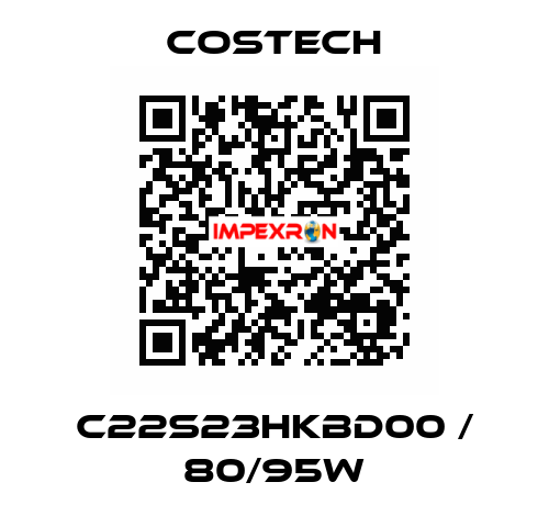 C22S23HKBD00 / 80/95W Costech