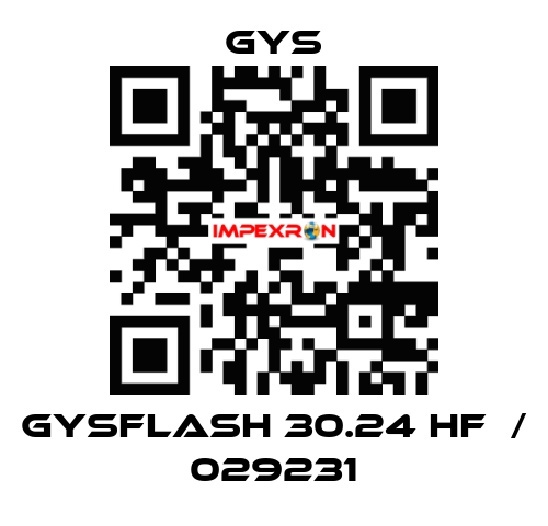 GYSFLASH 30.24 HF  / 029231 GYS