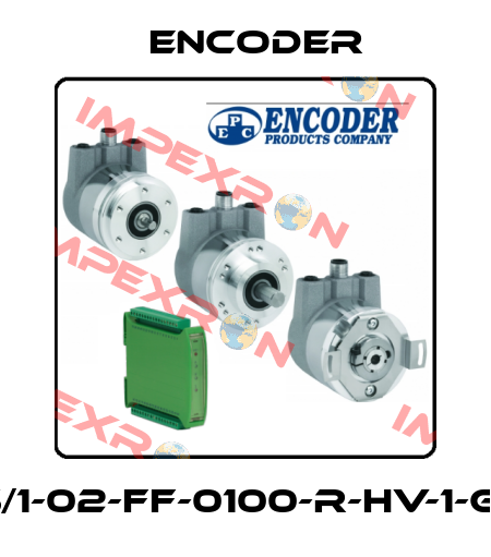 755HS/1-02-FF-0100-R-HV-1-G05-ST Encoder