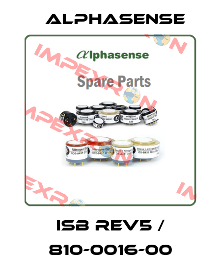 ISB Rev5 / 810-0016-00 Alphasense