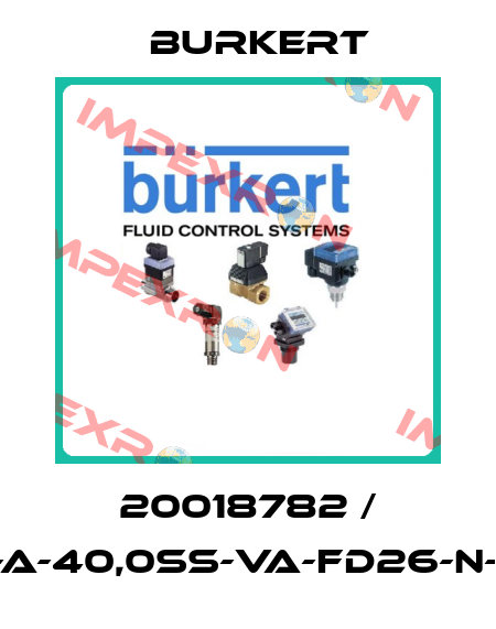 20018782 / 8802-GD-L-A-40,0SS-VA-FD26-N-0-E-0-L-0-0 Burkert