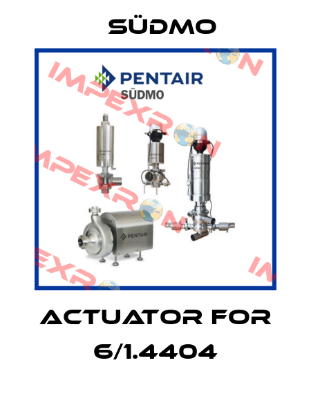 actuator for 6/1.4404 Südmo