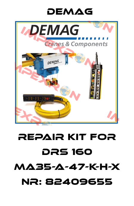 Repair kit for DRS 160 MA35-A-47-K-H-X NR: 82409655 Demag