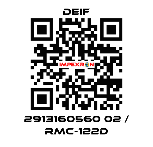 2913160560 02 / RMC-122D Deif