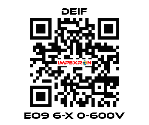 Eo9 6-x 0-600V Deif