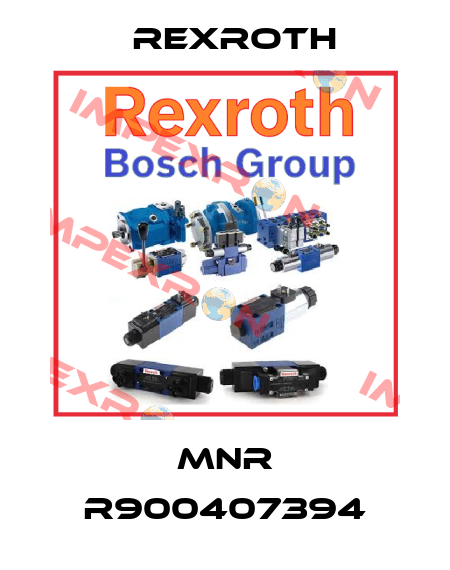 MNR R900407394 Rexroth
