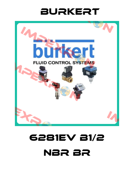 6281EV B1/2 NBR BR Burkert
