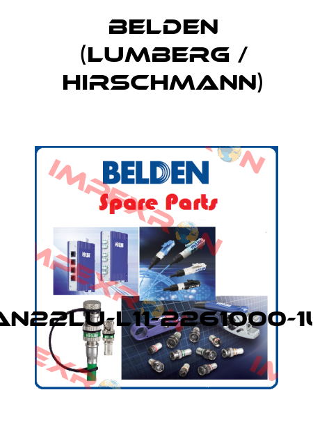 GAN22LU-L11-2261000-1UC Belden (Lumberg / Hirschmann)