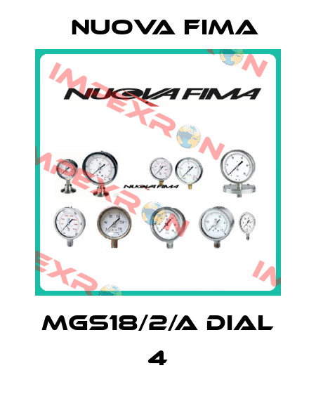 MGS18/2/A DIAL 4 Nuova Fima