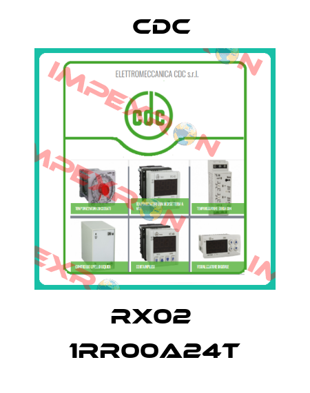 RX02  1RR00A24T CDC
