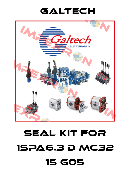 Seal kit for 1SPA6.3 D MC32 15 G05 Galtech