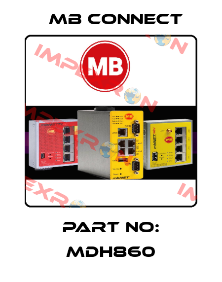 part no: MDH860 MB Connect