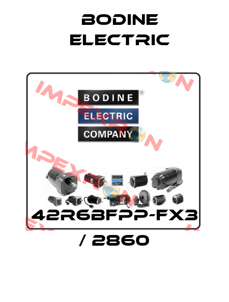 42R6BFPP-FX3 / 2860 BODINE ELECTRIC