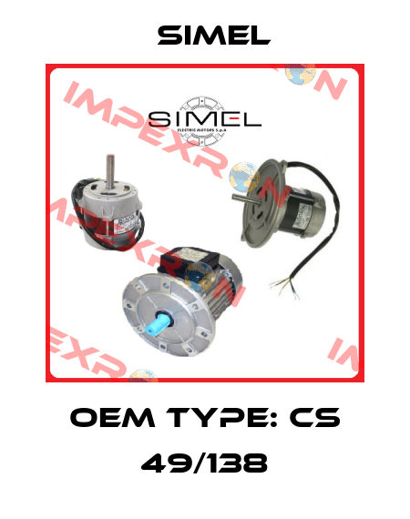 OEM Type: CS 49/138 Simel