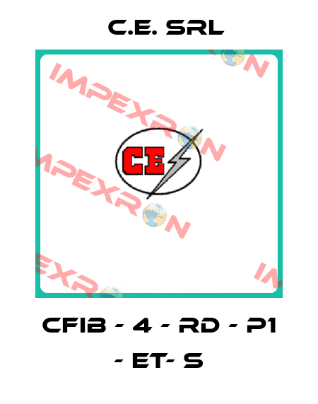 CFIB - 4 - RD - P1 - ET- S C.E. srl