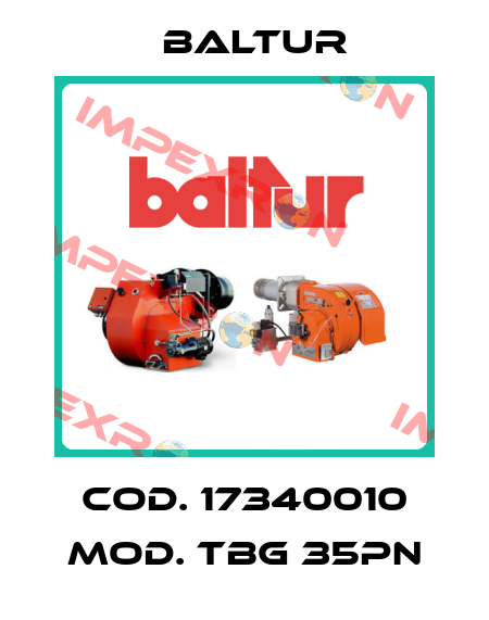 Cod. 17340010 Mod. TBG 35PN Baltur