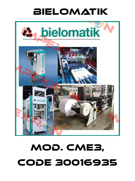 Mod. CME3, code 30016935 Bielomatik