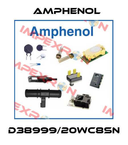 D38999/20WC8SN Amphenol