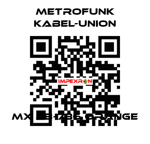 MX 28-736 orange METROFUNK KABEL-UNION