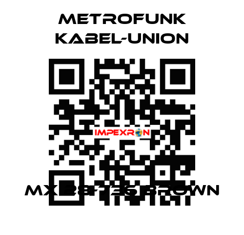 MX 28-736 brown METROFUNK KABEL-UNION