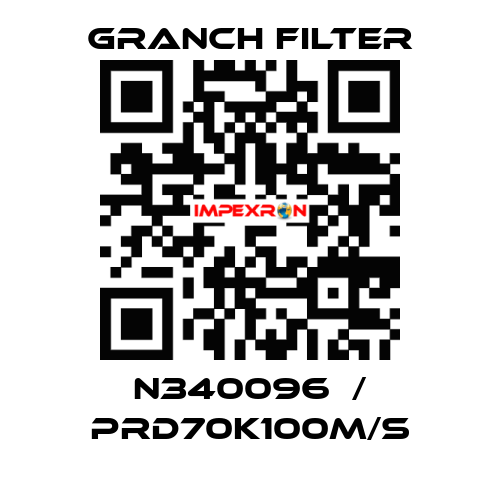 N340096  / PRD70K100M/S GRANCH FILTER