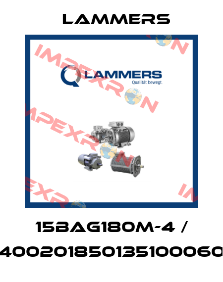 15BAG180M-4 / 04002018501351000600 Lammers