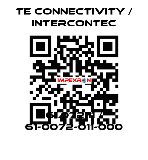 61.072.11 / 61-0072-011-000 TE Connectivity / Intercontec