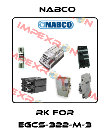 RK for EGCS-322-M-3 Nabco