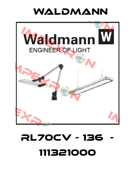 RL70CV - 136  - 111321000 Waldmann