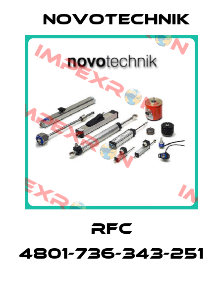 RFC 4801-736-343-251 Novotechnik