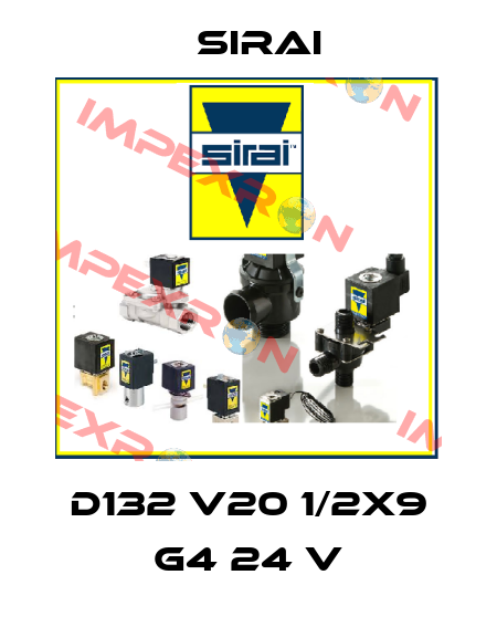 D132 V20 1/2x9 G4 24 V Sirai