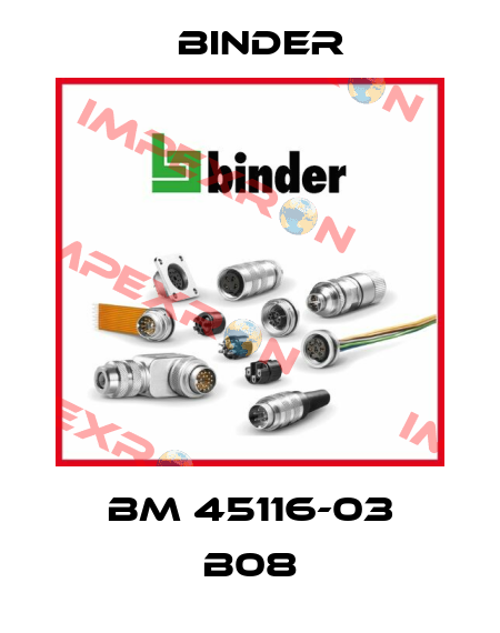BM 45116-03 B08 Binder
