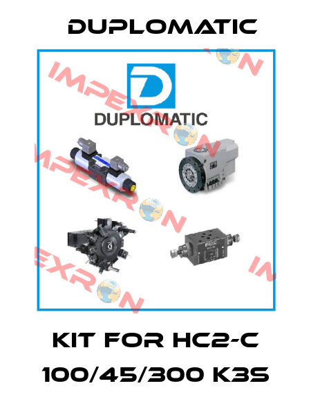Kit for HC2-C 100/45/300 K3S Duplomatic