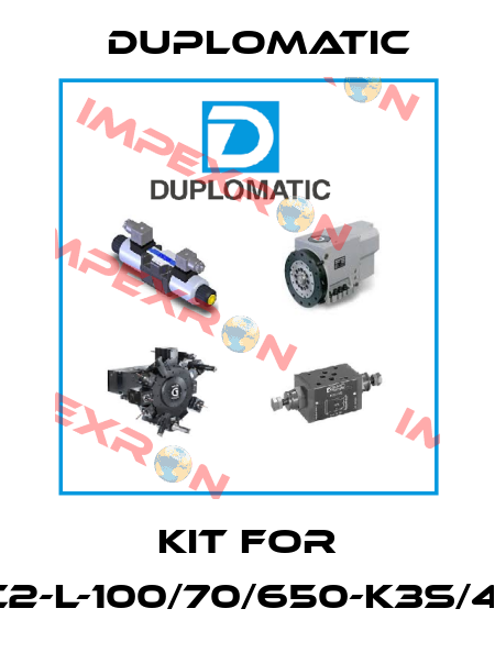 Kit for HC2-L-100/70/650-K3S/410 Duplomatic