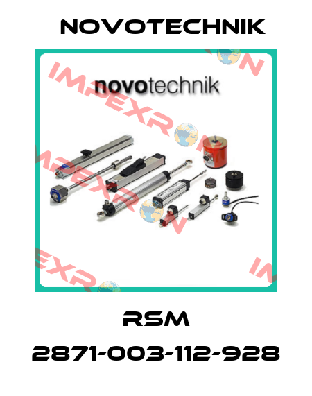 RSM 2871-003-112-928 Novotechnik