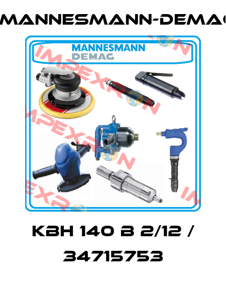 KBH 140 B 2/12 / 34715753 Mannesmann-Demag
