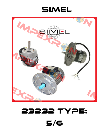 23232 Type: 5/6 Simel