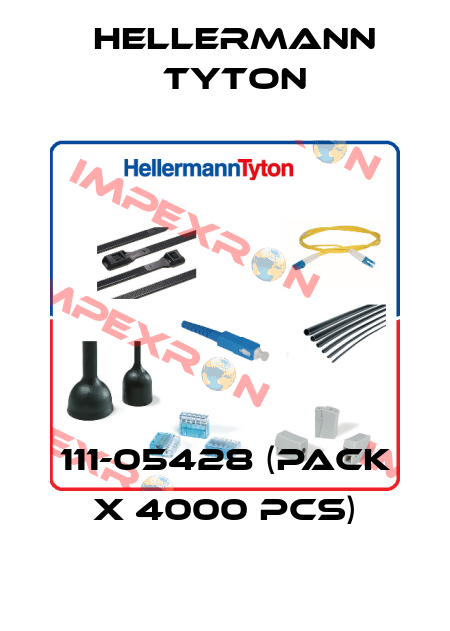 111-05428 (pack x 4000 pcs) Hellermann Tyton