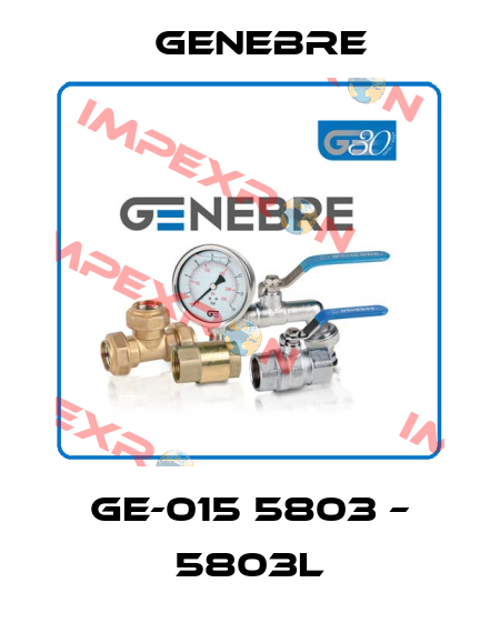 GE-015 5803 – 5803L Genebre