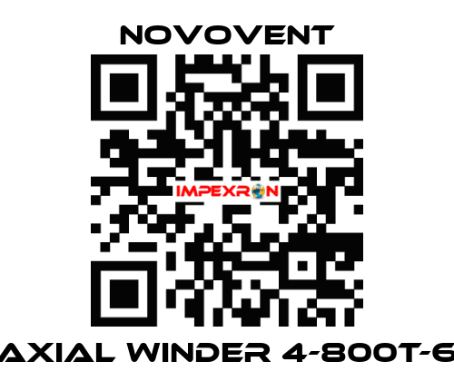 Axıal wınder 4-800T-6 Novovent