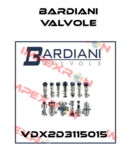 VDX2D3115015  Bardiani Valvole