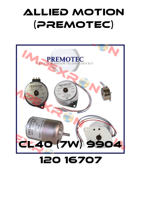 CL40 (7W) 9904 120 16707 Allied Motion (Premotec)