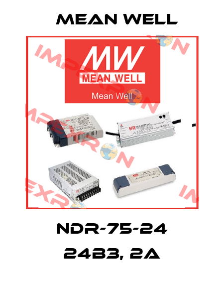 NDR-75-24 24B3, 2A Mean Well