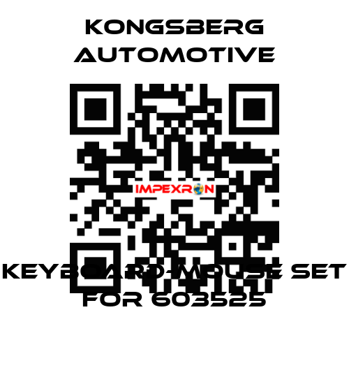 KEYBOARD-MOUSE SET for 603525 Kongsberg Automotive