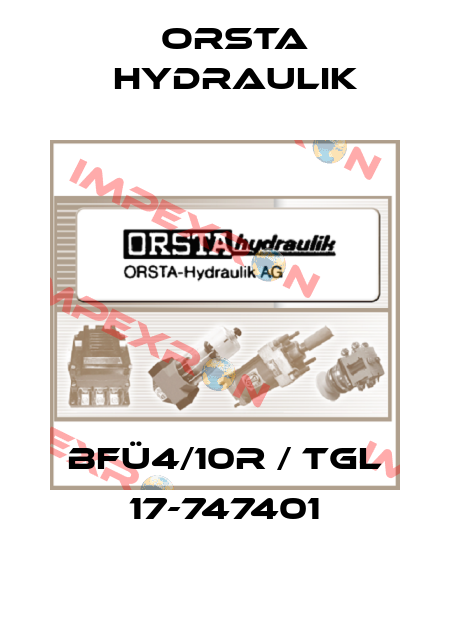 BFÜ4/10R / TGL 17-747401 Orsta Hydraulik