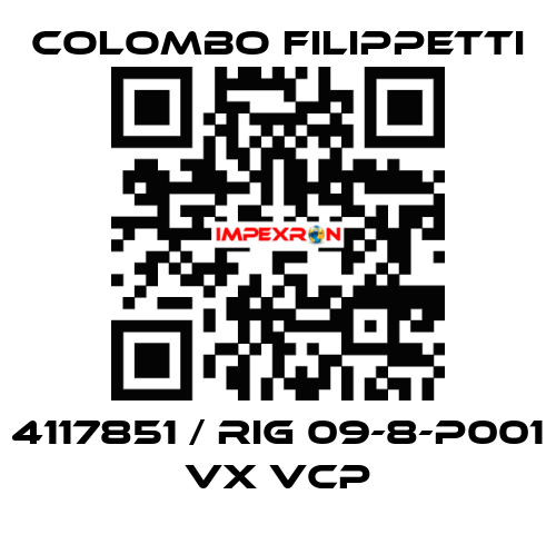 4117851 / RIG 09-8-P001 VX VCP Colombo Filippetti