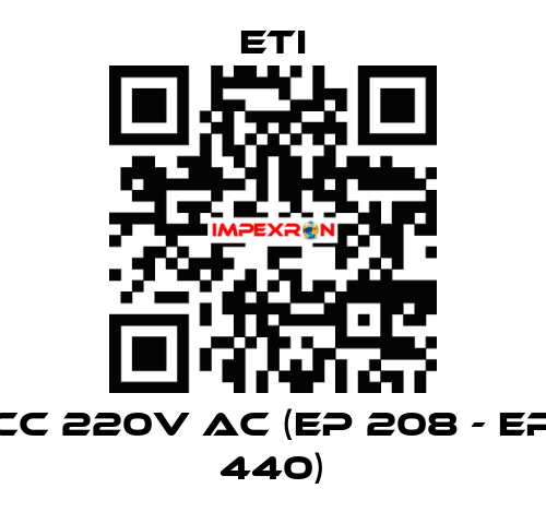 CC 220V AC (EP 208 - EP 440) Eti